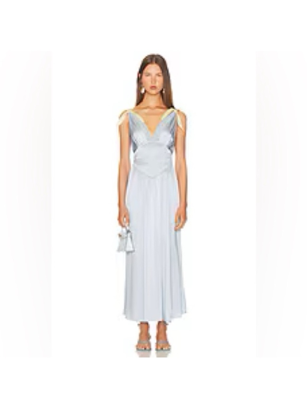 Helsa Celeste dress, light blue, size small - Picture 5 of 15